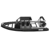 25ft RHIB760 ORCA Hypalon/PVC Luxury Aluminum RIB Inflatable Family Boats