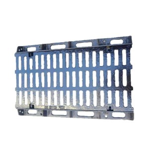En124 Heavy Duty Ductile Cast Iron Sewer Airport Gully Grating For Municipal Construction
