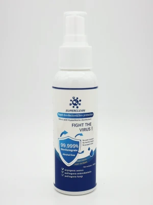 in stock Travel Size Alcohol Free 400ml Antibacterial Hand Sanitizer Spray 100ml