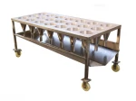 Chicken bleed table