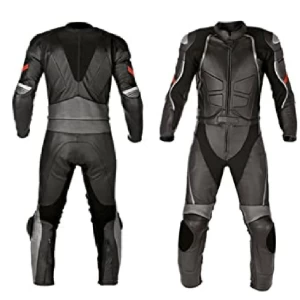 Leather Motorbike Suit Biker Body Safety Suit