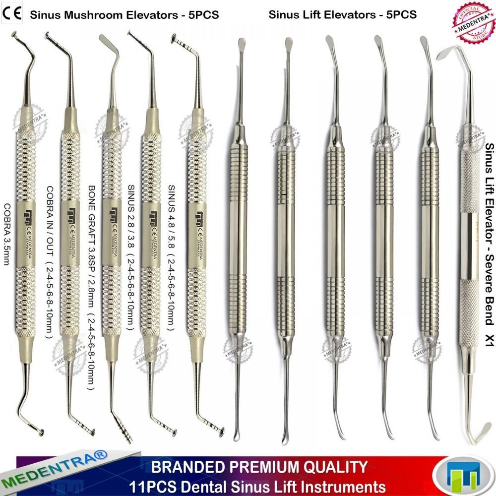 Buy Advance Sinus Lifting Instruments Kit Mushroom Sinus Curettes Sinus 