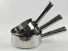 Stainless Steel Long Handle Water Ladle Kitchen Tools Mirror Polished Milk Soup Spoon Large Capacity Cooking Utensils