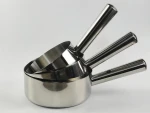 Stainless Steel Long Handle Water Ladle Kitchen Tools Mirror Polished Milk Soup Spoon Large Capacity Cooking Utensils