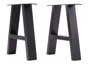 Raw Industrial Iron Table Legs – For Rustic Furniture Projects
