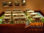 Miniature Townhouse Building Model