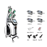 360 Cryolipolysis Fat Freezing Machine 9 In 1 Body Slimming Equipment With Lipo Laser, RF & 40K Cavitation