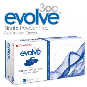 Cranberry Evolve Nitrile Powder Free Exam Gloves