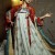 Import Tang Cheng adult chest-length underskirt court style embroidered Hanfu double cloak four-piece set from Hong Kong