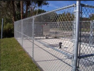 Aluminum Coated Steel Chain Link Fence