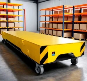Rail Electric Flat Cart / Transfer Cart