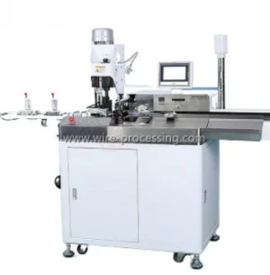Automatic five-wire cutting stripping dipping tin machine