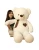 Import Ribbon  UNSTUFFED TEDDY BEAR Kawaii plush doll for girl from China
