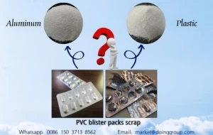 Medical Blister Packs Recycling Machine