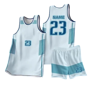 High-end basketball uniforms for training and competition