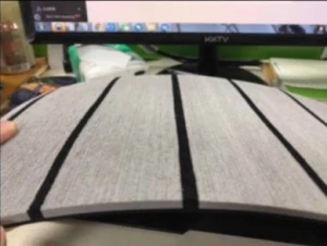 NEKEKE EVA mat with stripe,no groove, surface brushed Eva Cheap outdoor decking