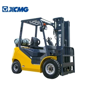 XCMG official 2.5 ton Tier 4 engine 5000 lb LPG gas lift truck propane forklift