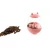 Import Hot Selling Cat head tumbler leaking dog toy Four Color Tumbler Plastic Food Dispenser Pet Feeder Cat Playing Toy from China