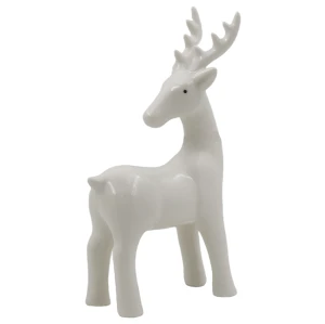 Christmas ceramic deer, desktop decoration, home decoration046-218429