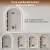 Import Arch Lighted Bathroom Mirror with Black Frame, Backlit And Frontlit Vanity Mirror. from China