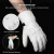 Import KUTOOK Snow Gloves Men with HIPORA Waterproof Membrane Goatskin Palm 3m Thinsulate White from China