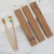Import Toothbrush with Bamboo Handle Colorful Head Bamboo Toothbrush Wholesale Environment Wooden Rainbow Bamboo Toothbrush from China