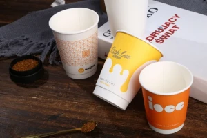 8 oz single wall paper cups
