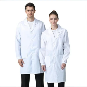 Wholesale Customized Good Quality Hospital Uniform Lab Coat