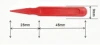 Disposable Red Plastic Food Pick for Fruits, Snacks & Cocktail Decoration