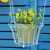 Import Garden wall hanging decor hanging basket decoration hanging flower basket metal hanging basket for plants outdoor from China