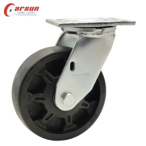 Heavy duty high heat industrial caster wheels 6 inch high temperature resistant swivel casters oven caster wheel