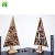 Import 100% handmade creative home decoration wooden christmas tree pieces for craft from China