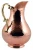 Import 100 % Pure Handmade Copper Jug with Handle/Pure Copper Pitcher By Mhc from India
