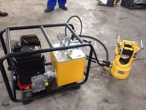 100 Ton Hydraulic Compressor Hydraulic Crimping Tool with Gasoline Engine Pump