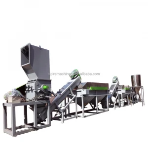 1000kg HDPE bottle stong crusher pe recycling line pp hdpe ldpe recycling machine