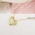 Import 1000S Valentines Day Gift Real Diamond 18K Genuine Gold Plated Love Heart Pendant Necklace Jewelry Wholesale from China