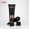 100ml 130ml  luxury custom black cosmetic plastic packaging cream tube