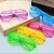 Import 10Pack Glow in The Dark LED Glasses Rave Party Favor Supply Battery Operated Neon Bulk Light Up Flashing Toys from China