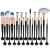 10pcs New Handle Makeup Brushes Set Cosmettic Make Up Brush Tool Kits