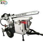 120m 5T 13Bar water well drilling rig portable equipment for sale percussion