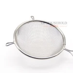 12cm Kitchen Craft Round Stainless Steel Wire Mesh Strainer Colander Sieve With s/s Handle