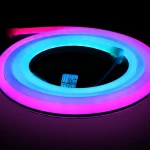 12v 5050  silicone digital color changing led neon tube light