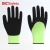 Import 13 gauge polyester liner foam latex palm coating working microflex protective impact neoprene gloves from China