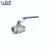 Import 1/4&quot; to 4&quot; Full Bore 1000wog thread stainless steel ball valve from China