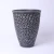 Import 15 inch artifical stone planter PE plastic garden flower pots from China