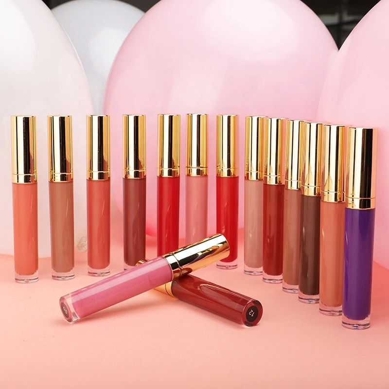 16 Color Velvet Matte Private Label Lipsticks
