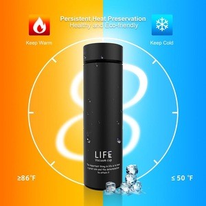 Buy 17 Oz Double Wall Vacuum Insulated Water Bottle Stainless Steel ...