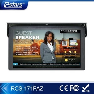 17Inch Bus Advertising display with WIFI 3G Network Function Optional