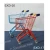 Import 17L simple design little trolley supermarket shopping cart from China