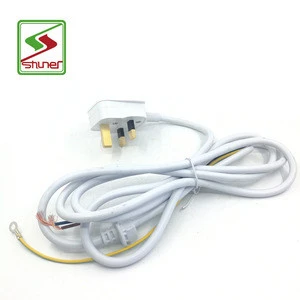 1.7m power cord pvc for home appliance Electric cord Universal Dryer Power Cord Cable 3 pin